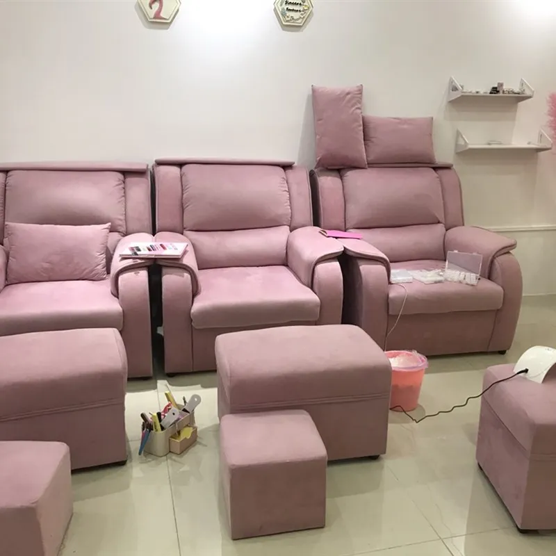 Pedicure Electric Sofa Foot Chair Bath Sofa Electric Massage Bed Manicure Chair Eyelash Recliner Sillon De Pedicura Furniture ZT