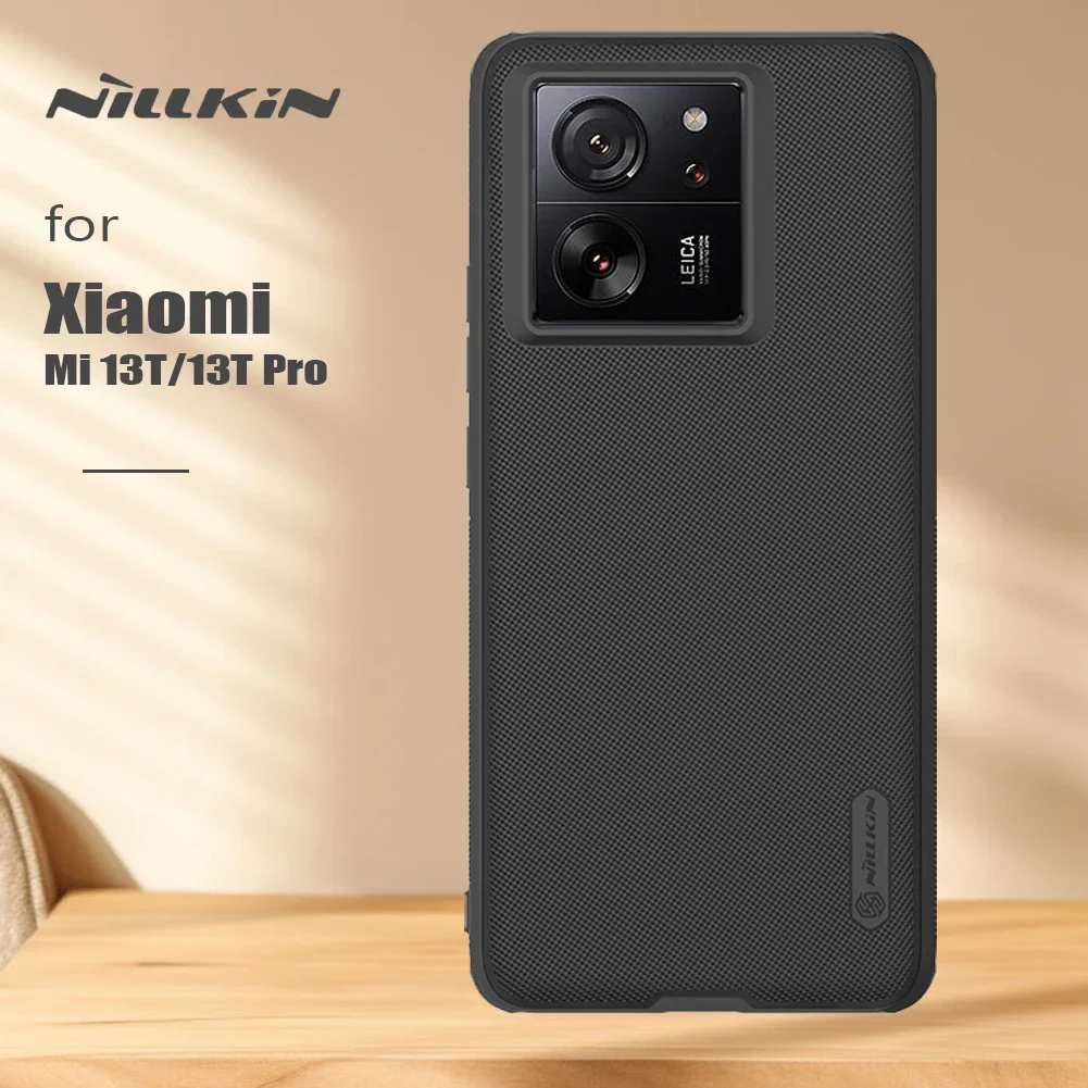 Nillkin for Xiaomi Mi 13T Pro / Mi 13T 5G Case Frosted soft frame PC TPU Bumper Matte 360 full Back Cover cases