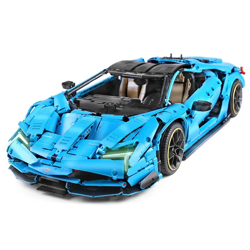 The 42115 Supercar Compatible with MOC-39933 New Supercar 1:8•3789 Parts • Technic Building Block Model Children's Gift C61041