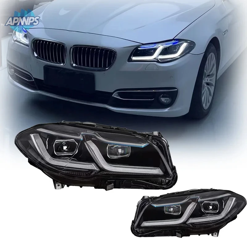 

2PCS LED Headlights For F10 F18 2010-2017 M5 520i 520d 530i 530d for F10 F18 Headlights Car Accessories