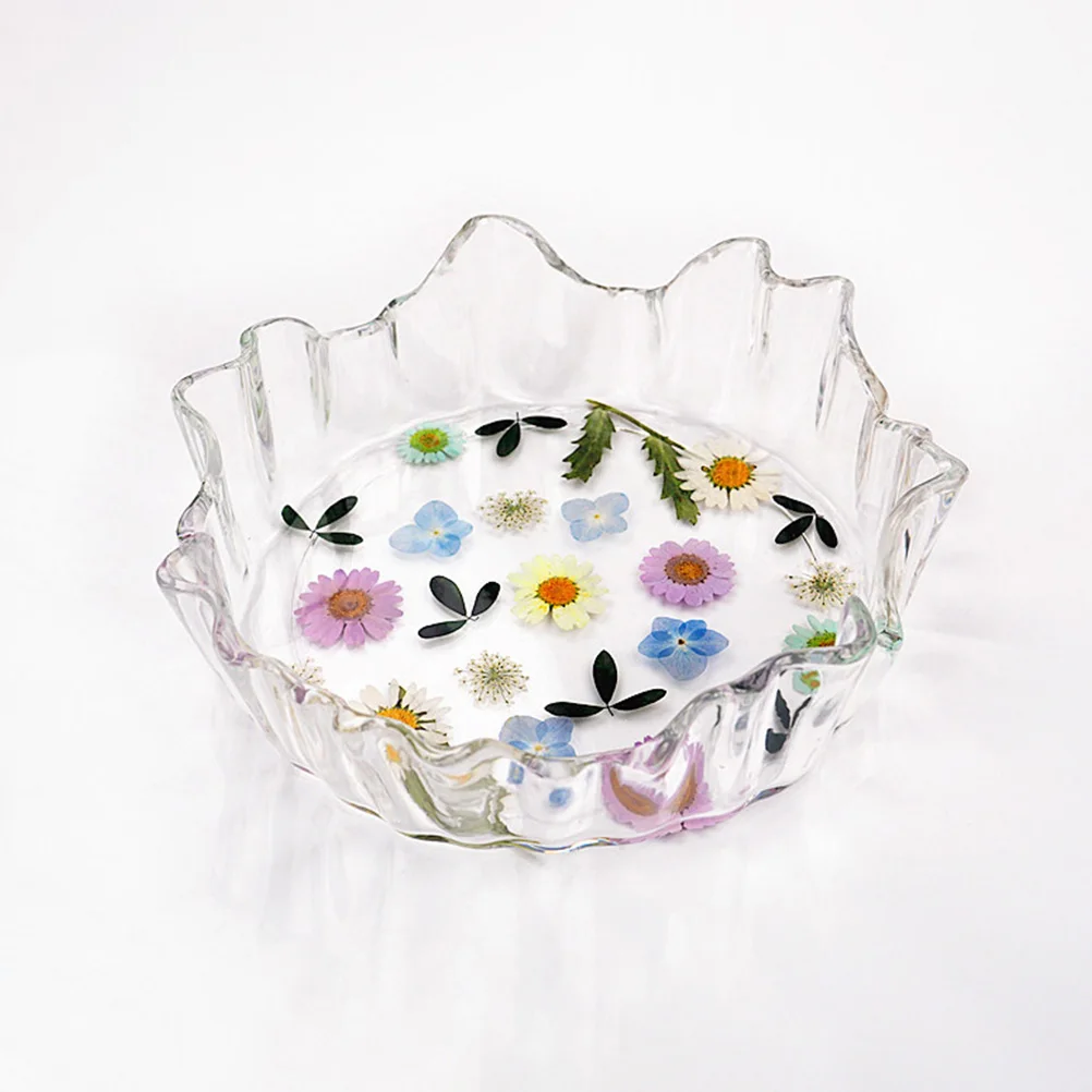 

Crystal Glue Drop Tray Molds DIY Resin Epoxy Flower Pot Silicone Casting Mold Irregular Shape Silica Gel Ornament for Kids