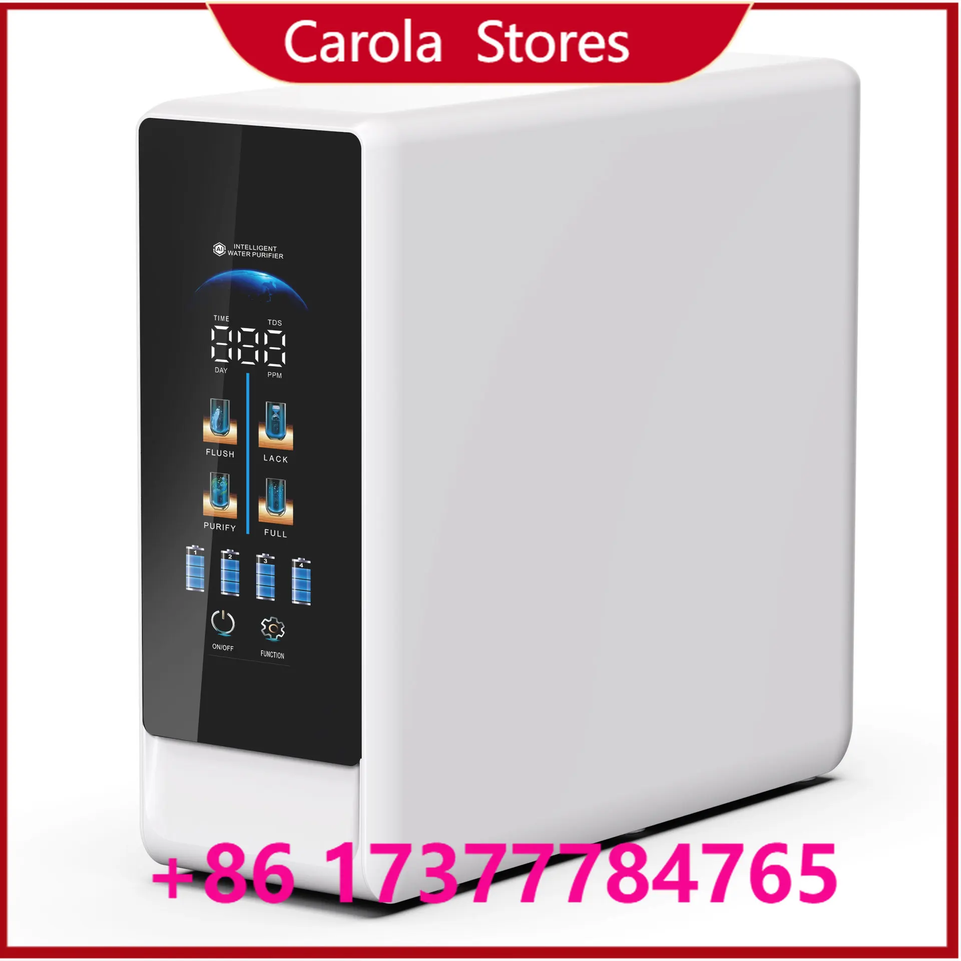 RO Reverse Osmosis Water Filter 400-1000G High Strontium Output Direct Drink Kitchen Tap Water Purifier