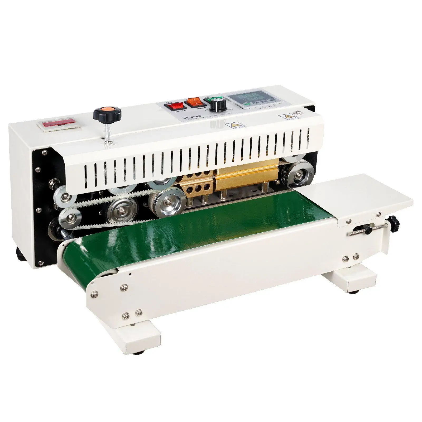 

Универсальный горизонтальный ленточный упаковщик шириной 600 Вт, 0,24-0,47 дюйма с поддержкой буквенно-цифровой печати