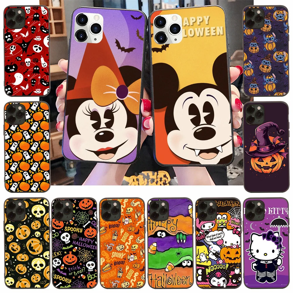 ZY34 Halloween Silicone TPU Case for OPPO A95 A94 A93 A91 A76 A53 A53S A57 A55 A56 A33 A32 A15 A15S Soft Cover