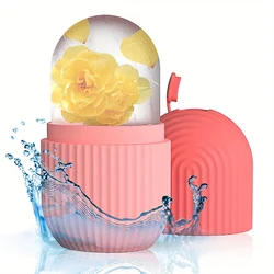 Silicone Ice Cube Trays Beauty Lifting Ice Ball Face Massager Contouring Eye Roller Facial Treatment Reduce Acne Skin Care Tool