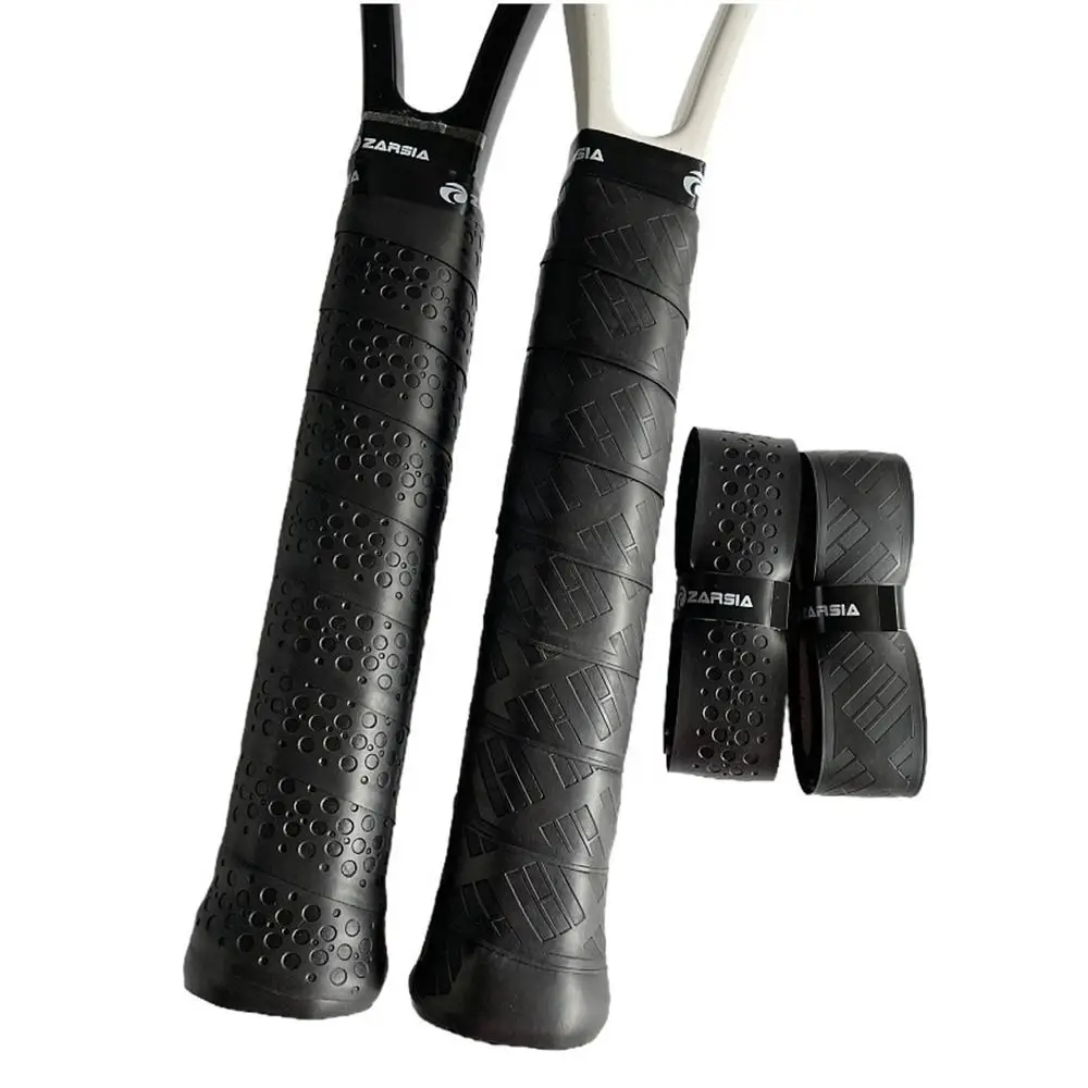 Shock Absorption Tennis Sweatband PU Material Absorb Sweat Racket Overgrip Anti-slip Racket Handle Badminton Racket Tape