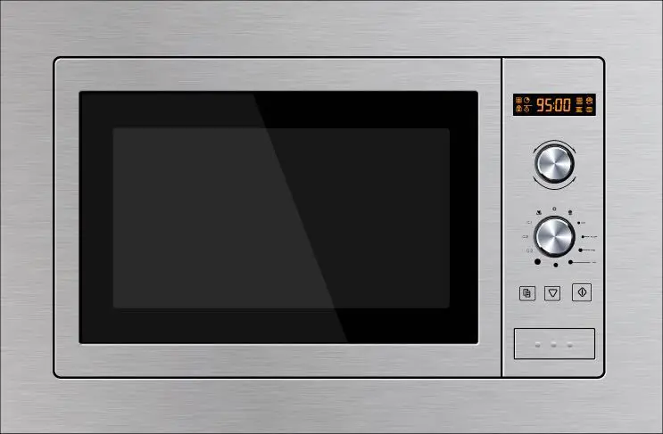 Household built-in microwave oven 27L glass appearance 592mm wide