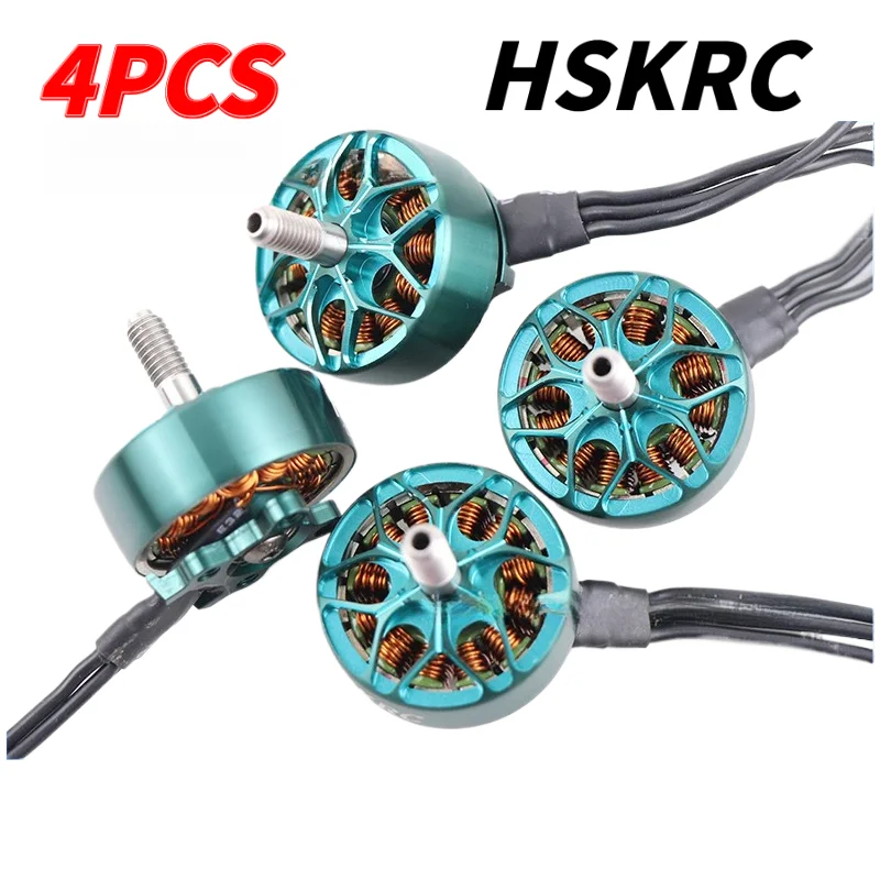 

4PCS HSKRC 2306.5 1800KV Brushless Motor for FPV RC Multicopter Racing Drone Parts DIY Parts