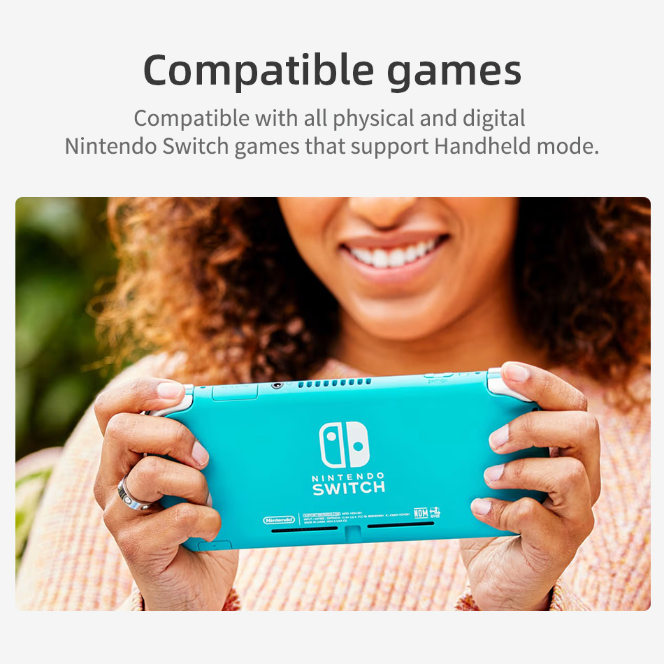  Nintendo Switch Lite Game Console 5.5" Touch Screen 32GB ROM Built-in Controllers Portable Game Player Handheld Gaming Device