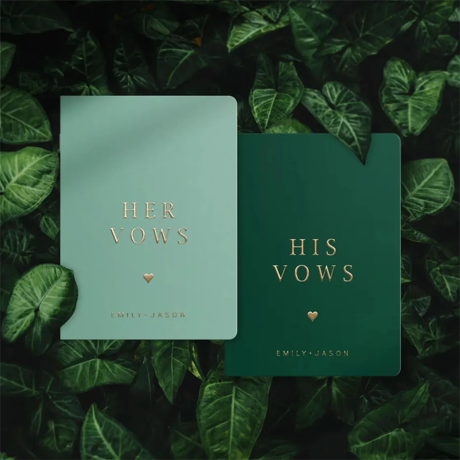 

Personalized Wedding Vow Book,Bride And Groom,Luxury Speech Notebook,His&Her Booklets,Elegant Book Suitable As Newlywed Keepsake