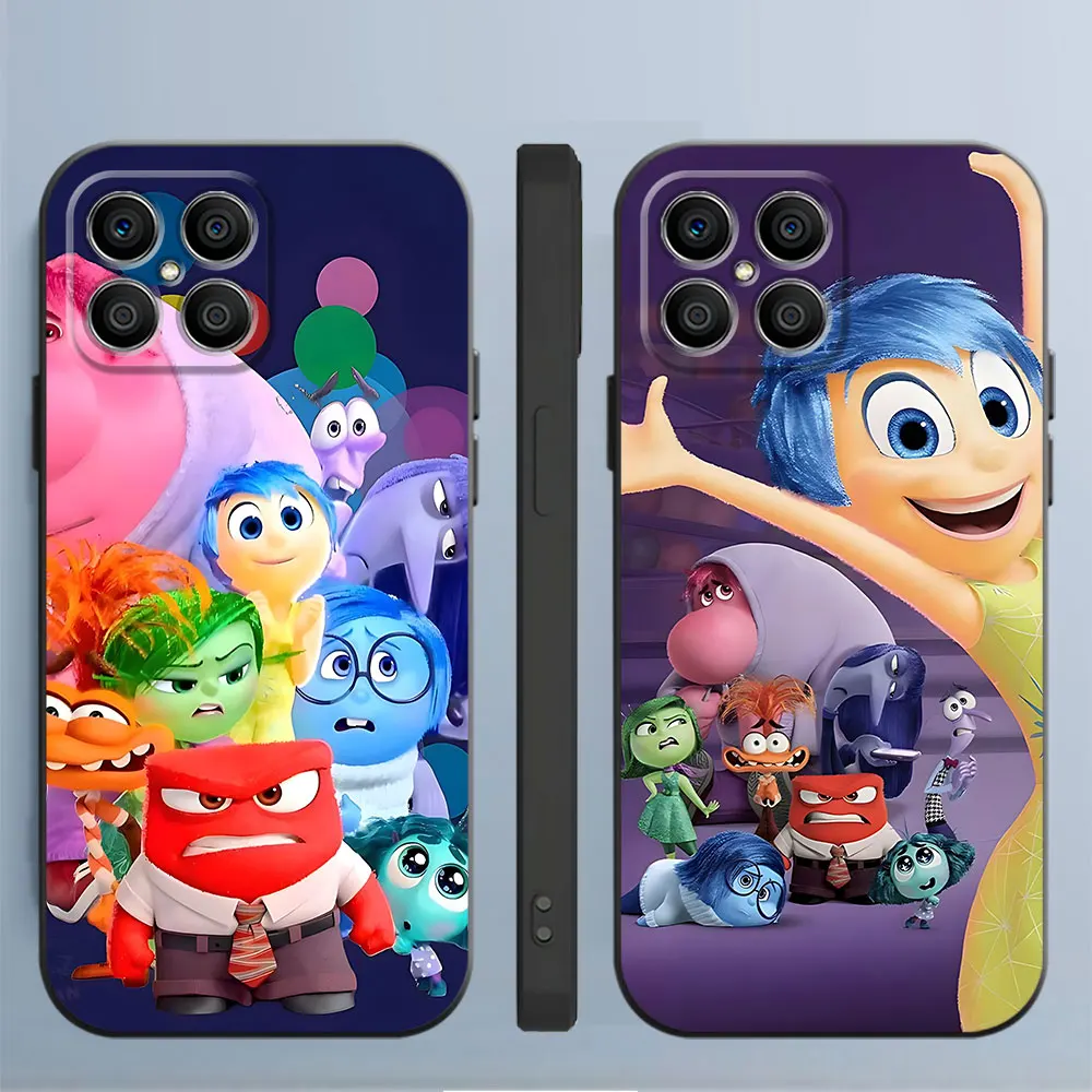 Disney Inside Out 2 Joy Phone Case for Honor X9a 5G 90 X8 4G X8a X7b X9b 5G X8b 70 90 8X X6 X7 X6a Magic5 Lite Silicone Cover