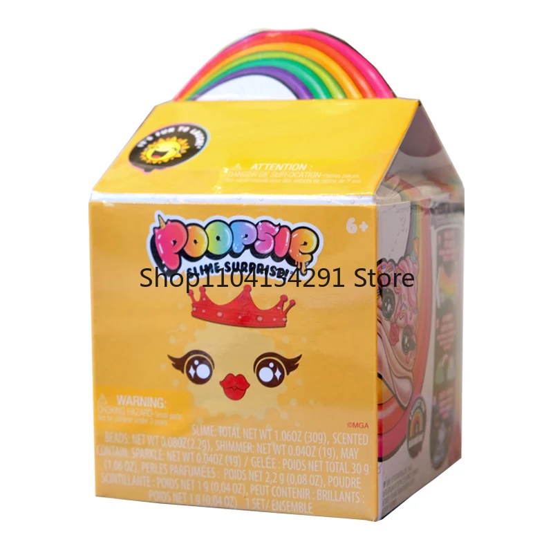 Оригинальная игрушка-качалка Poopsie Slime Crystal Slime Unicorn, слепая коробка, детский подарок для девочек, кукольный домик, коллекционная игра
