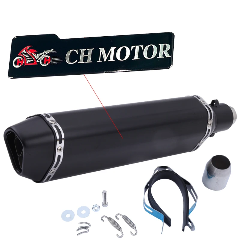 CH MOTOR motorcycle spare parts 38-51mm Universal Motorcycle Exhaust Escapes Para Motos For ATV Street Bike slip on - view 3