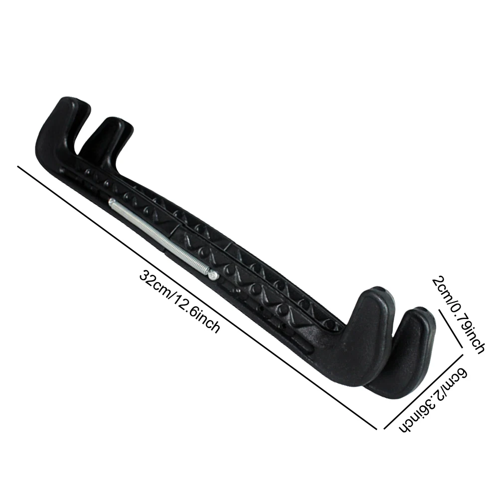 Ice Skate Blade Cover Ice Skate Guard Adjustable Ice Skate Protector Covers Protective Hockey Skate Blade Guard for Kids Adults