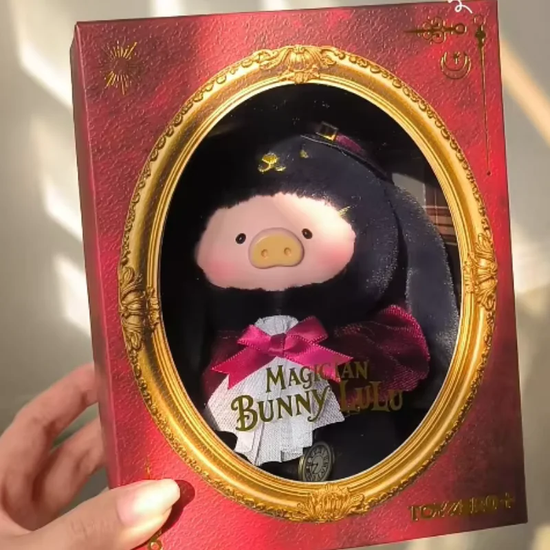 

Новый Lulu The Piggy Magician Bunny Lulu Виниловое лицо Плюшевая аниме-фигурка Брелок-сюрприз Сумка Подвеска Фигурка Статуя Игрушка в подарок