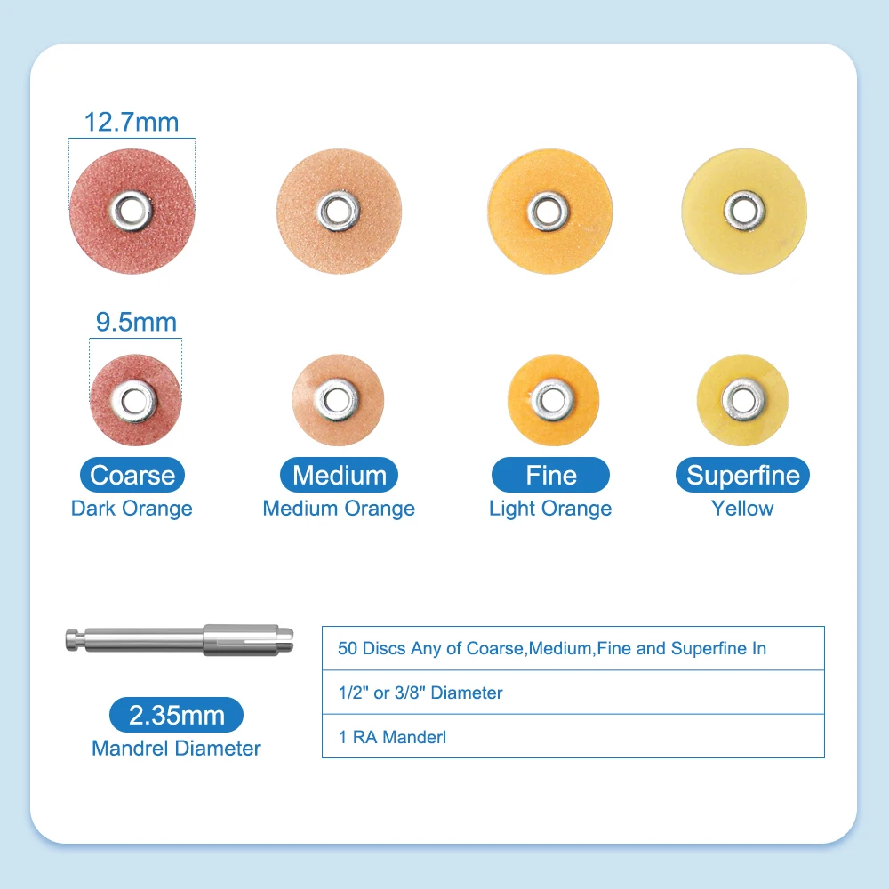 Dental Finishing and Polishing Discs For Composites Ceramics and Glass Ionomer Restorations Porcelain Polisher Dentistry  Tool