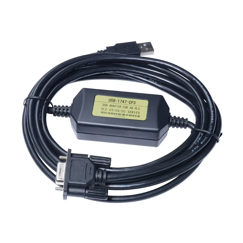 USB-1747-CP3 Cable AB SLC 5/03 5/04 5/05 Series  Programming Cable
