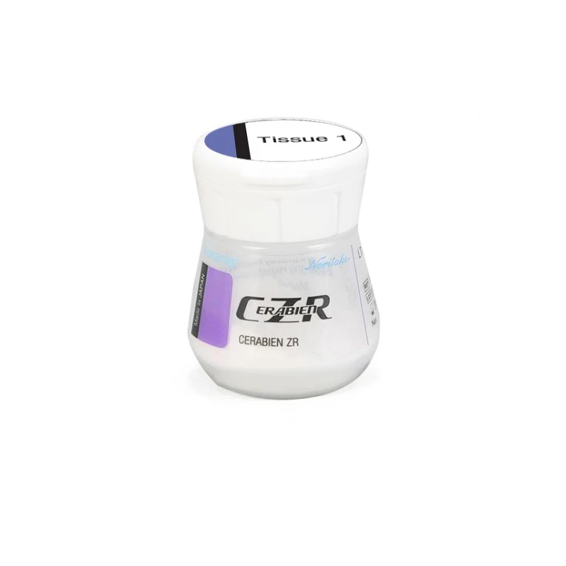 Kuraray Noritake CZR Tissue1 Modifier مسحوق بورسلين أبيض وردي لجميع مواد مختبر الأسنان السيراميكية