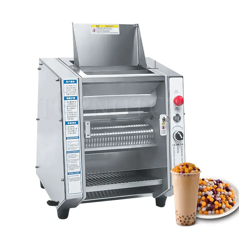 Tangyuan Snack Bubble Milk Tea Shop Tapioca Pearls Cassava Ball Making Machine