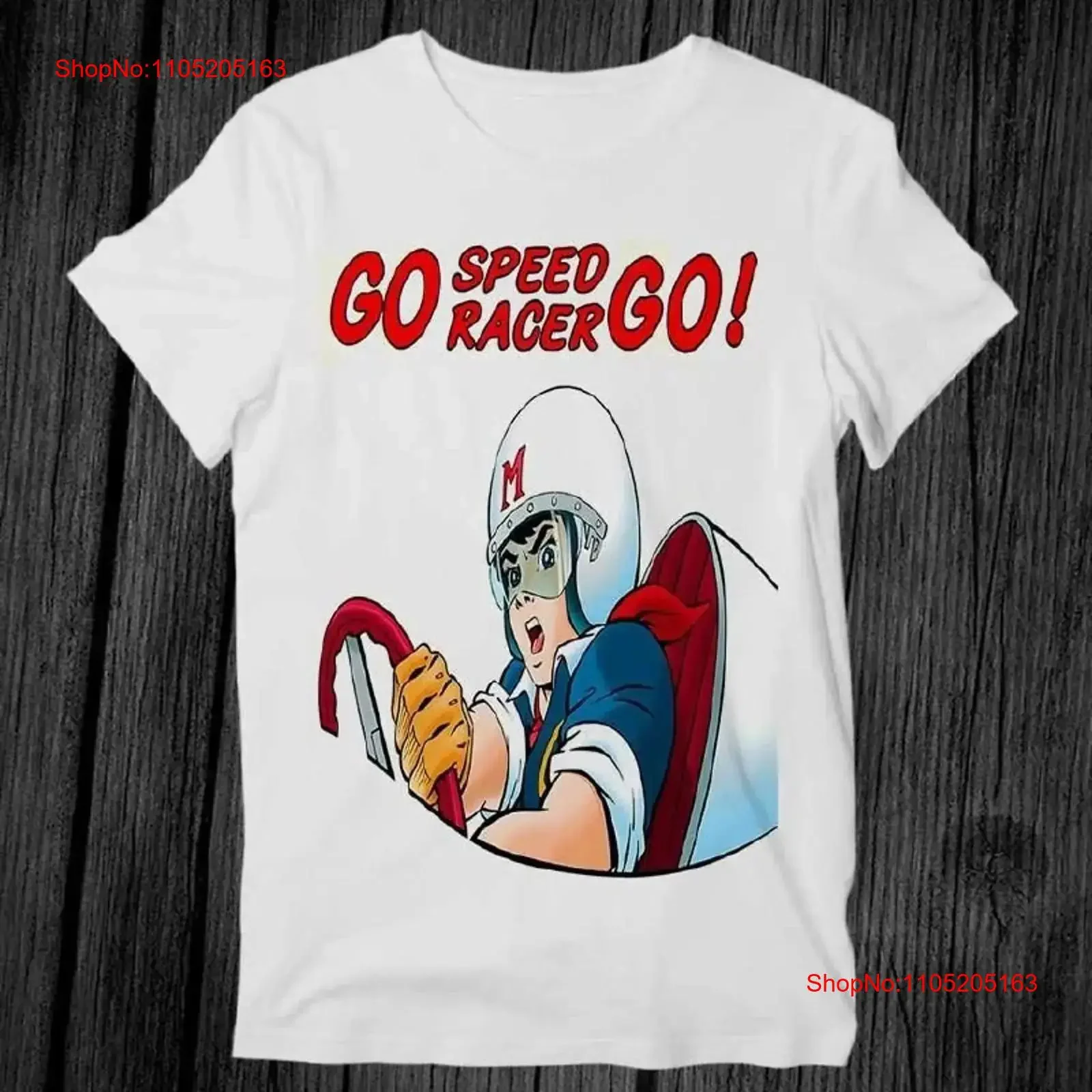 

ZC96 Go Speed Racer Movie Poster T Shirt Adult Cool vintage Washed Soft streetwear Casual Breathable Versatile homme