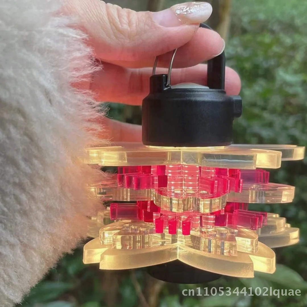 Led Camping Lamp With Cherry Blossom Shade Pink ML4 Outdoor Germany Ledlenserr …