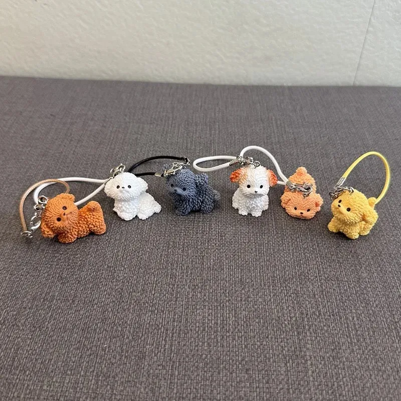 1/12 Welpen Anhänger Maßstab Puppenhaus Dekoration Simulierte Milch Tee Flasche Modell Zubehör Plüsch Puppe