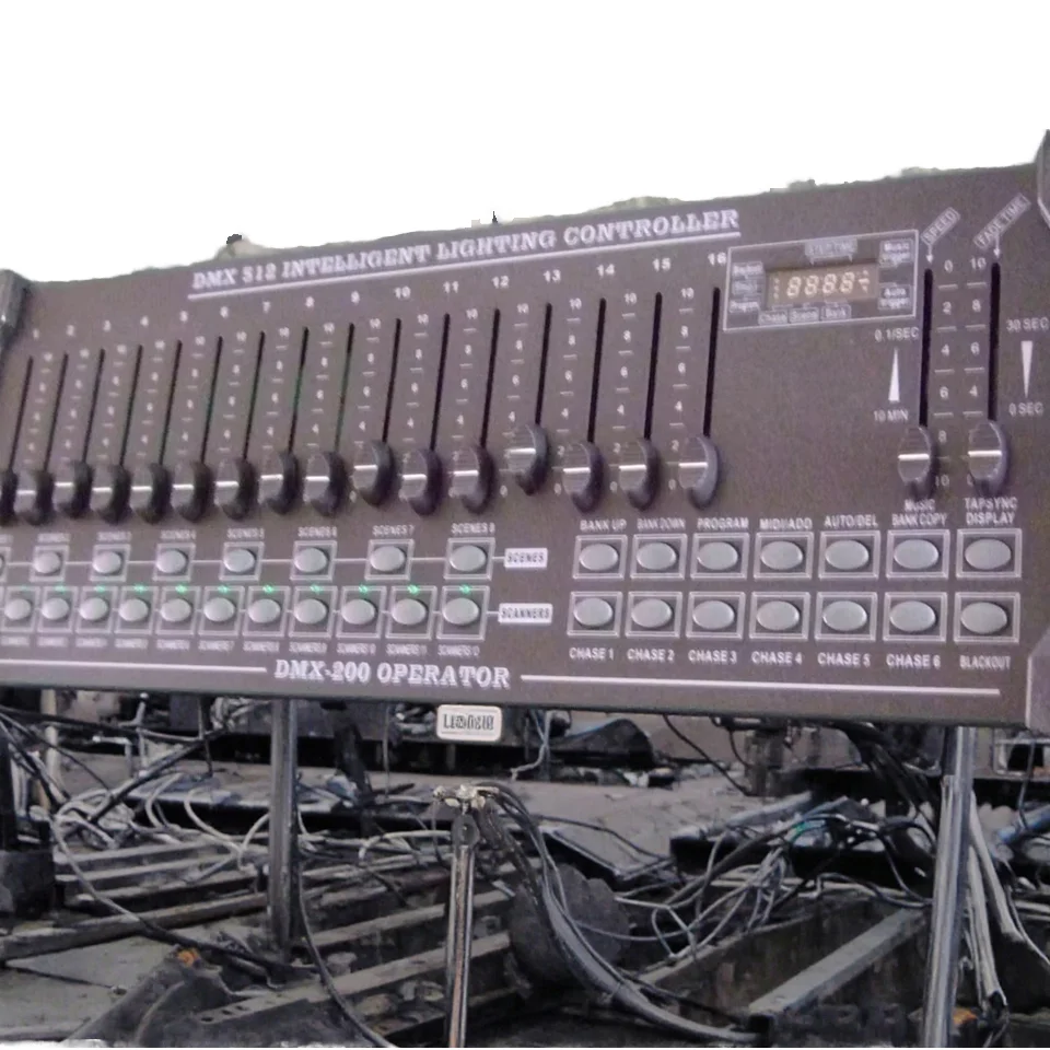 

Latest 192-Channel 16-Slider DMX Dimmer Controllers for Stage Lighting