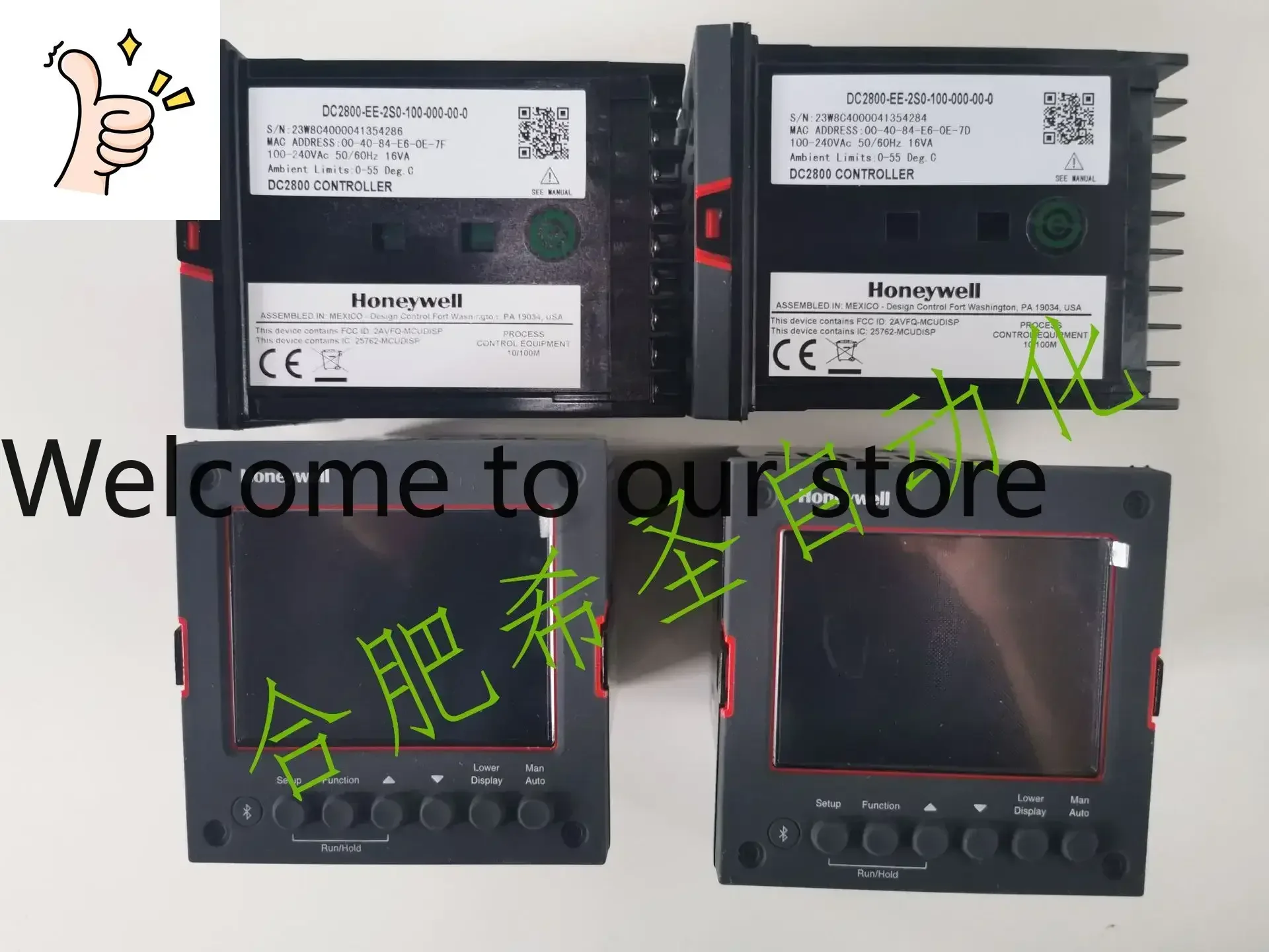 

Оригинальный контроллер температуры Honeywell серии UDC2800 DC2800-EE-2S0-100-000-00-0