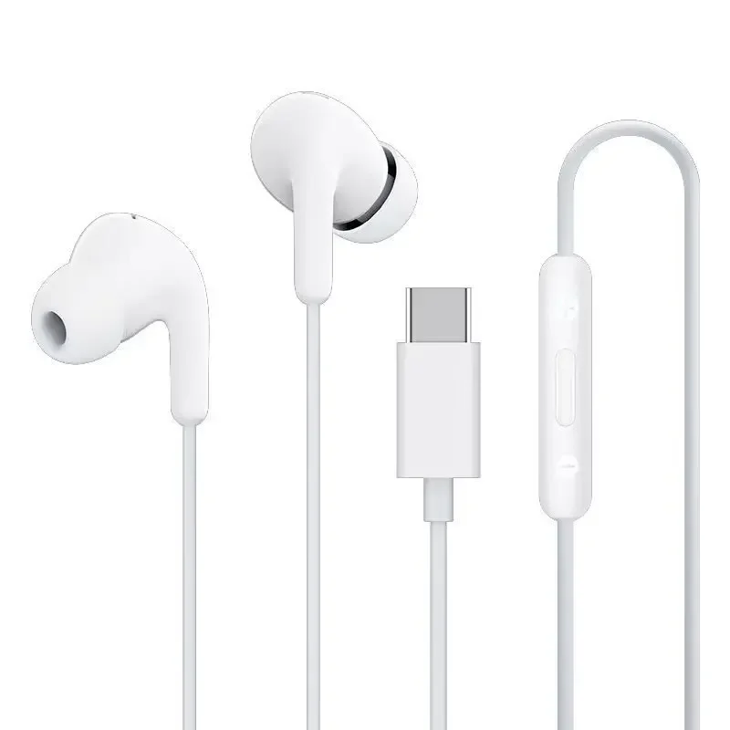 Original Type C Wired Headphones In Ear Headset Wired Earphones with Microphone Stereo Earbuds For Mi 15 Ultra 14 13 12 11 Pro
