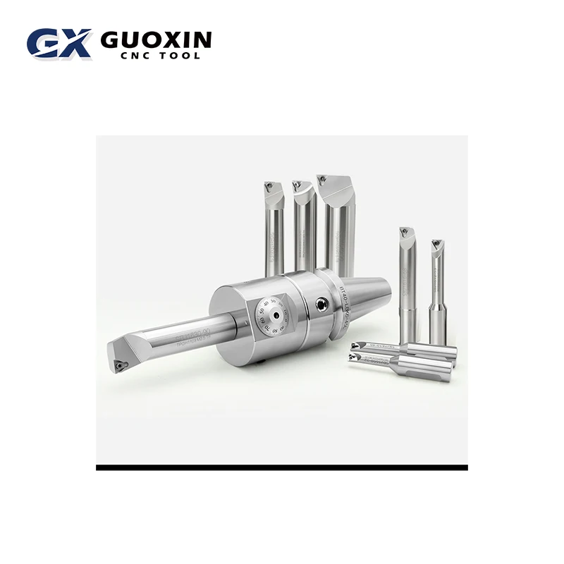 

High Precision BT30 BT40 BT50 Shank NBJ16 Boring Head Set with Boring Bars
