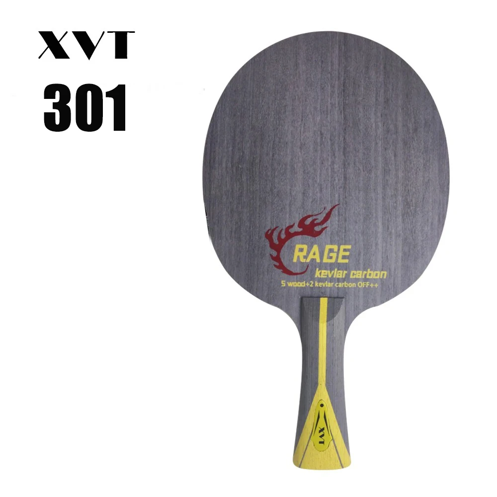 

XVT 301 RAGE ZL Cabon Fiber Table Tennis Blade/ ping pong Blade/ table tennis bat