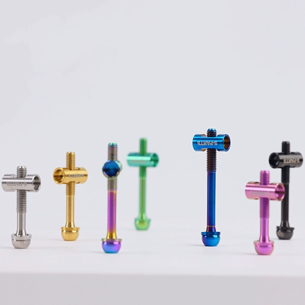 1 pc verschiedene m5 mutter oder m5x30/35/41/47mm schraube schraube für fahrrads itz rohr diy – Detail 2