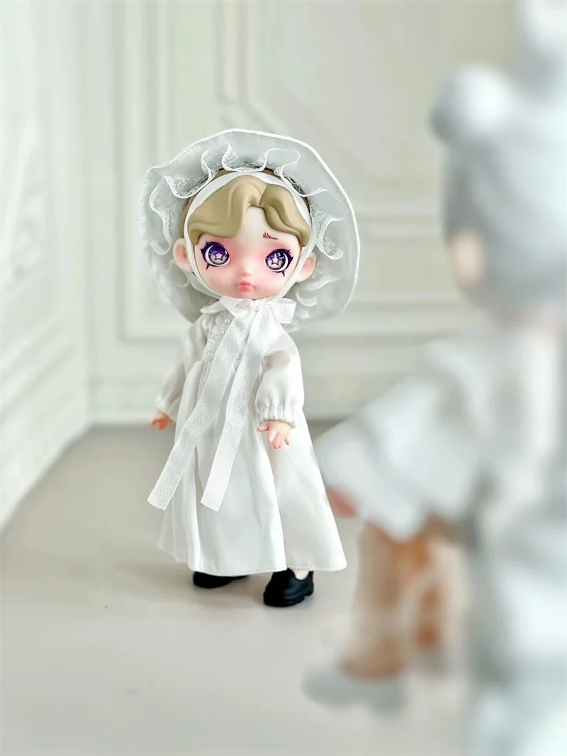 Laura-muñecas Bjd de espectro blanco y negro para niños, figurita de decoración de Anime periférico, modelo de escritorio, juguetes, regalo de cumpleaños para niñas