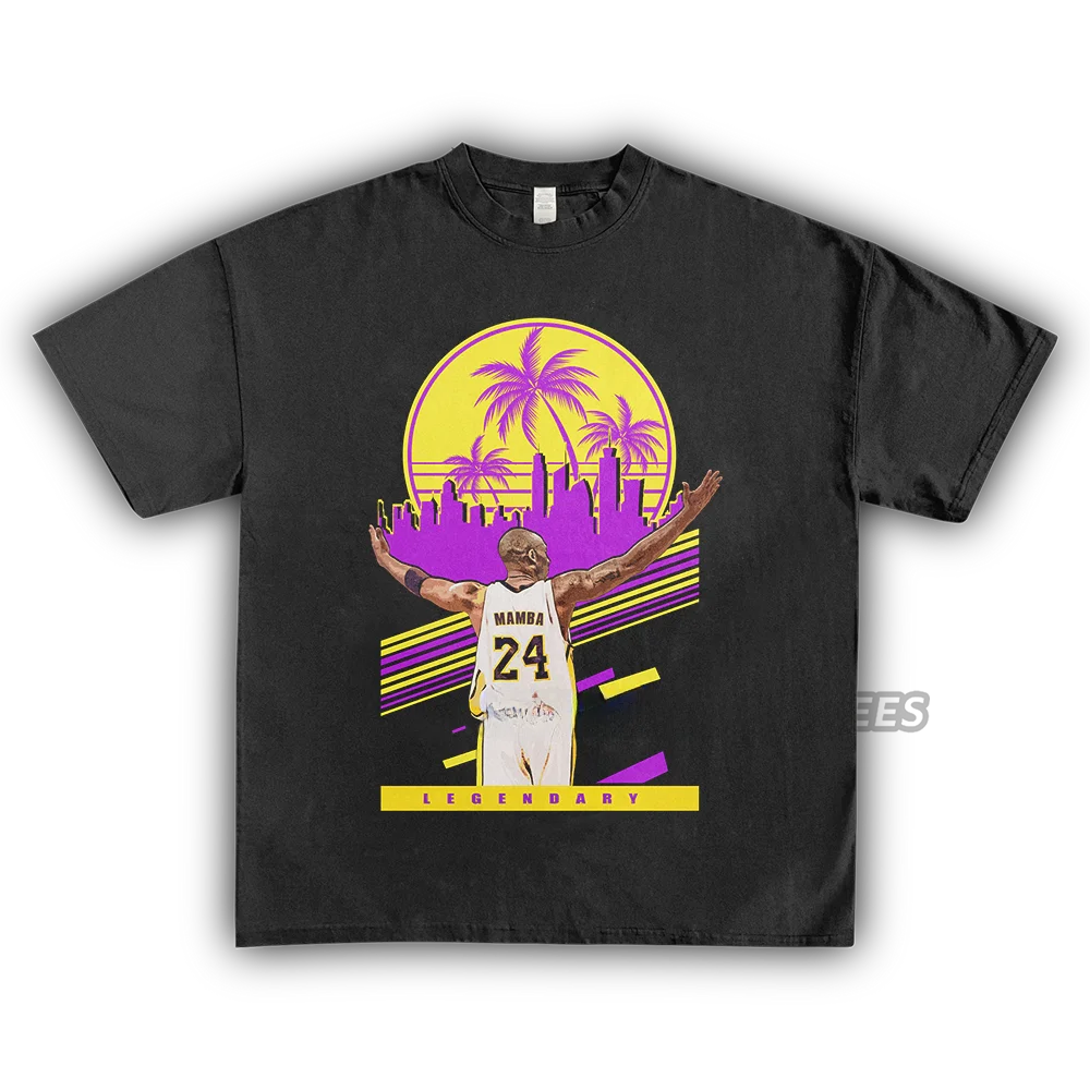 

Футболка Homage Tees с принтом Коби Брайанта, легенды американского баскетбола, в стиле ретро, свободного кроя, хлопковая, молодежная, модная, летняя, антикеджинговая.