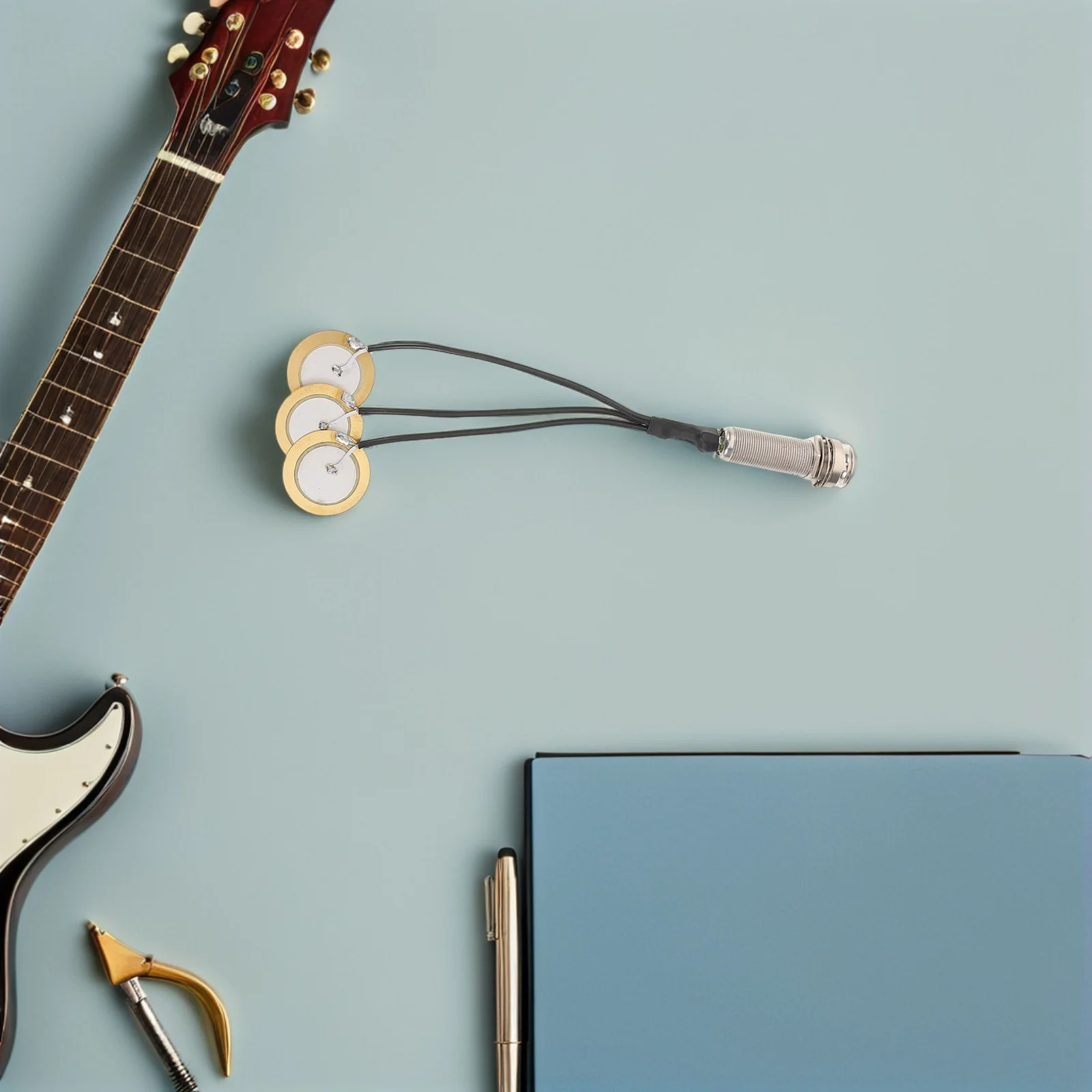 2 قطعة كاليمبا الإبهام صندوق كهربائي البيانو لاقط المطاط أداة صغيرة محول #5