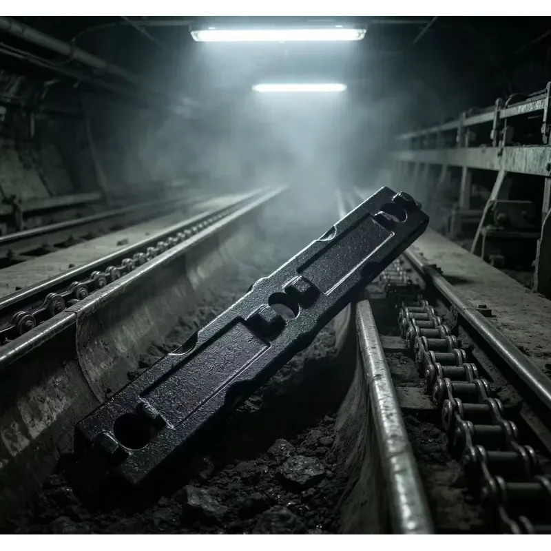 Forged Scraper Conveyor Flight Bar Mining Scraper Bar For Coal Mining Conveyor Spare Parts