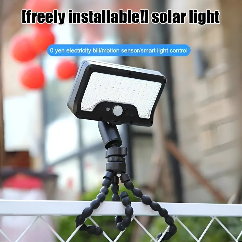 

Hot Selling Octopus Solar Light Outdoor Clip Courtyard Light Street Light Home Wall Light New Induction Waterproof
