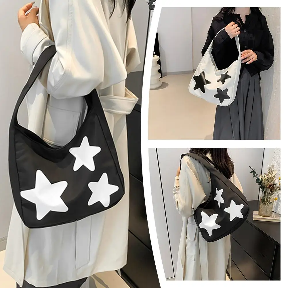 Simple Stylish Large Capacity Commuting Bag Casual Bag Fashionable Tote Bag Trendy Winter Bag New Shoulder Women Autumn B8c0