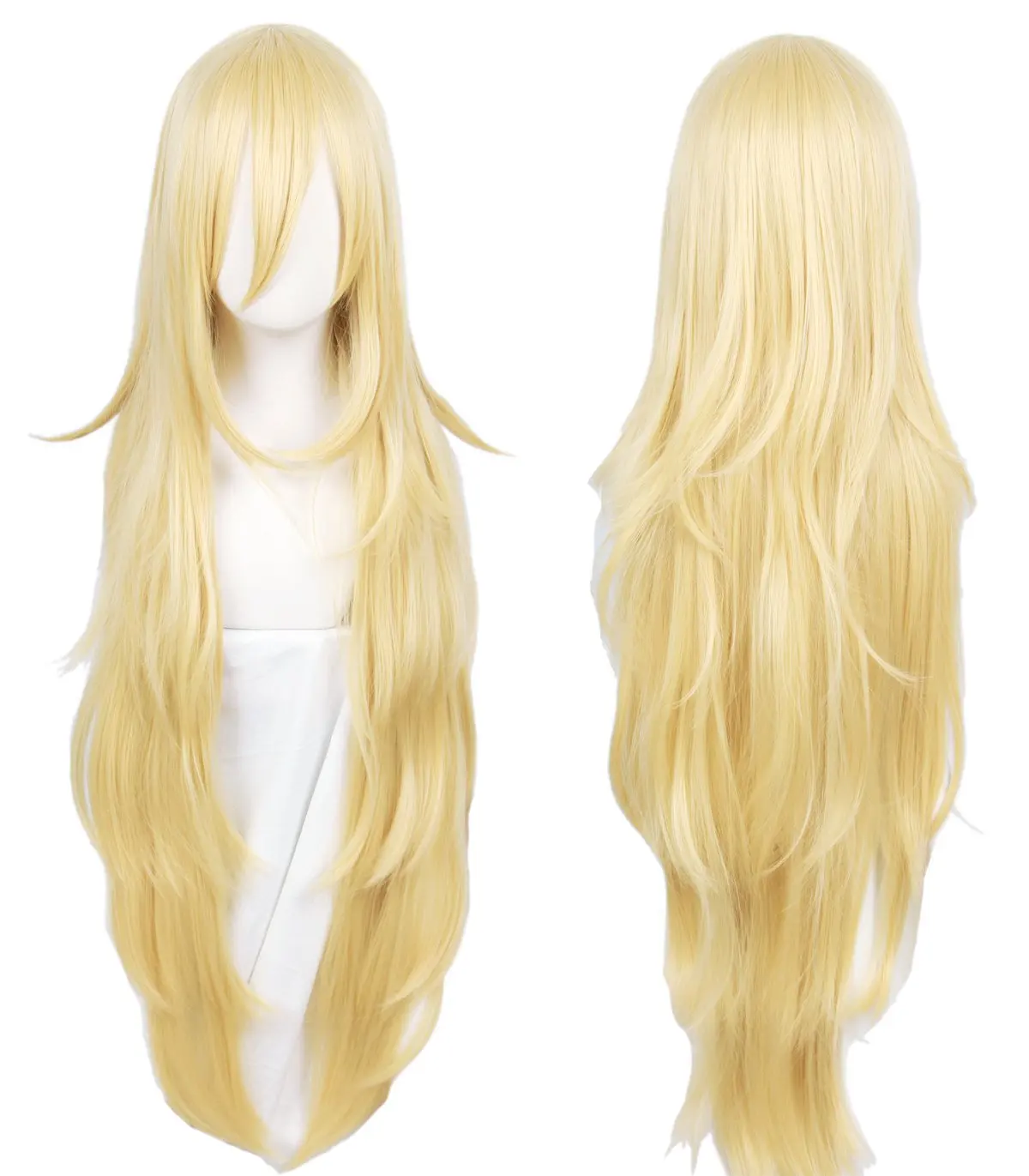 

Linfairy Long Blonde Rachel Wig Halloween Cosplay Costume Wig for Women synthetic Wig