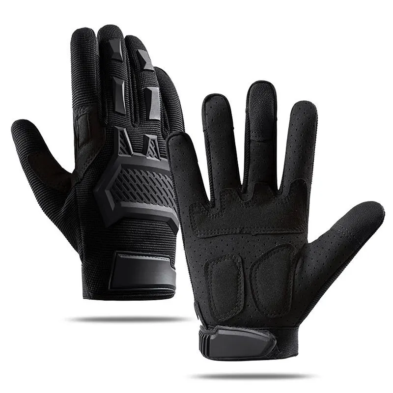 

Tactical Touchscreen Gloves Men's Women's Full Finger Climbing Training Anti-slip Wear-resistant Soft Rubber Protective Cycli...