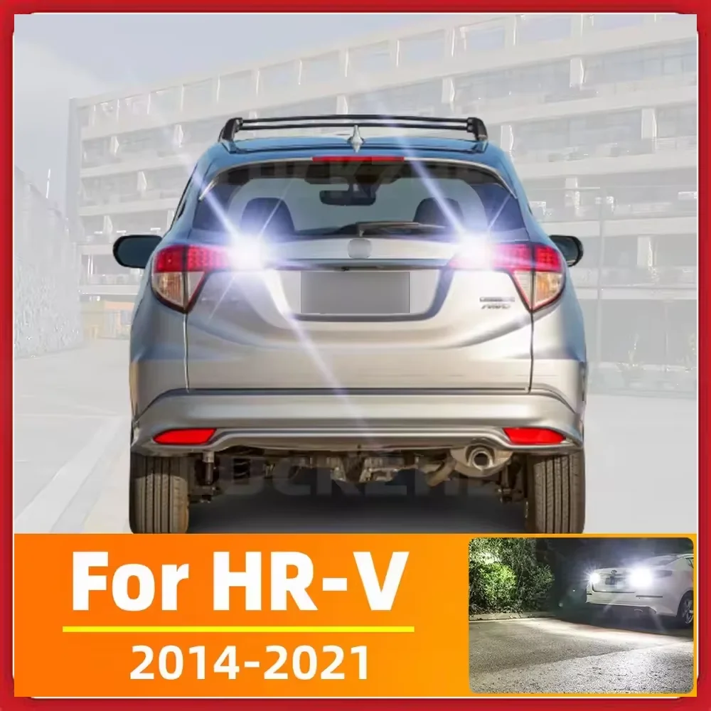 2PCS For Honda HRV HR-V 2014 2015 2016 2017 2018 2019 2020 2021 LED Backup Reverse Rear Back Up Light Bulb Canbus No Error