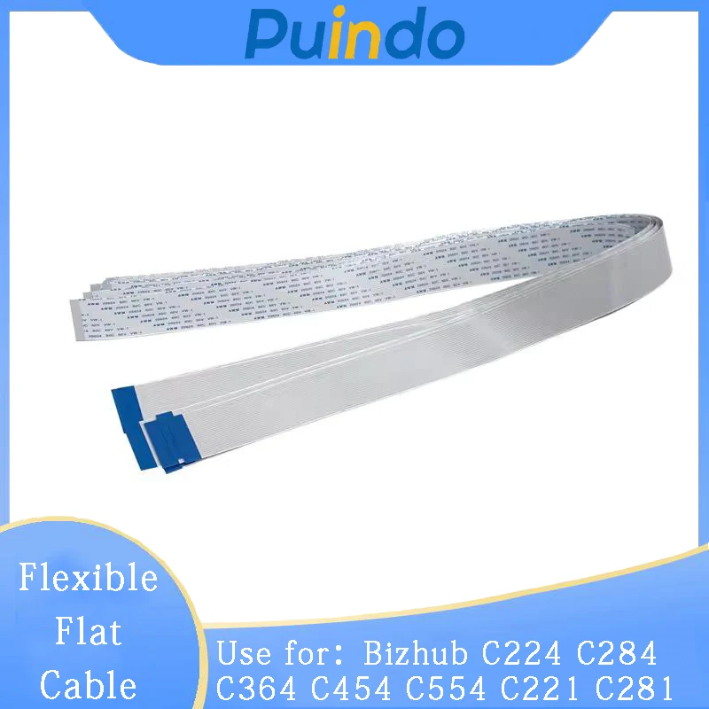 1set 2PCS High Quality Flexible Flat Cable for Konica Minolta Bizhub C224 C284 C364 C454 C554 C221 C281 Laser Unit FFC