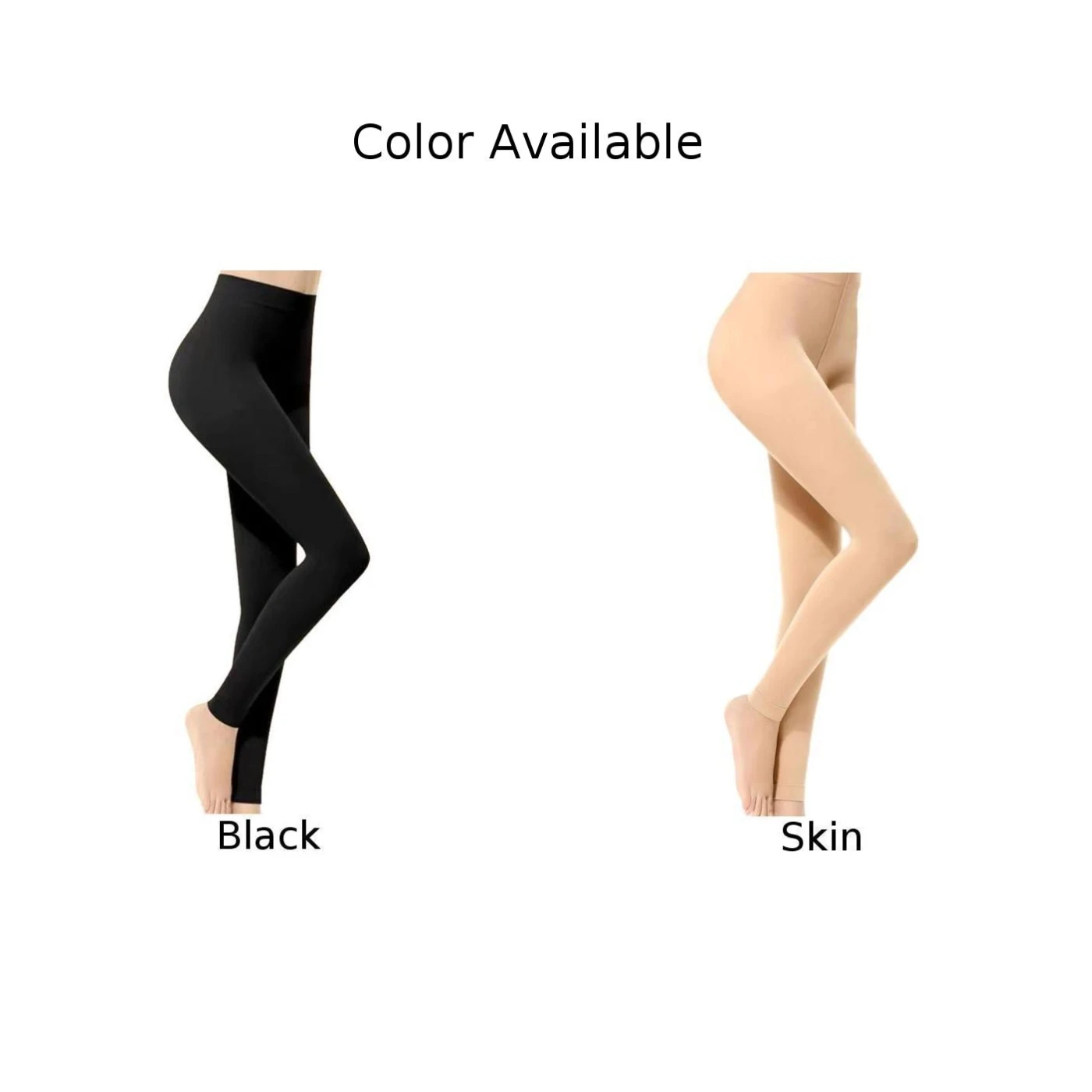 Pantalons élastiques pour femmes, pour toutes les saisons, collants en Nylon + Spandex, couleur unie, jambes nues serrées