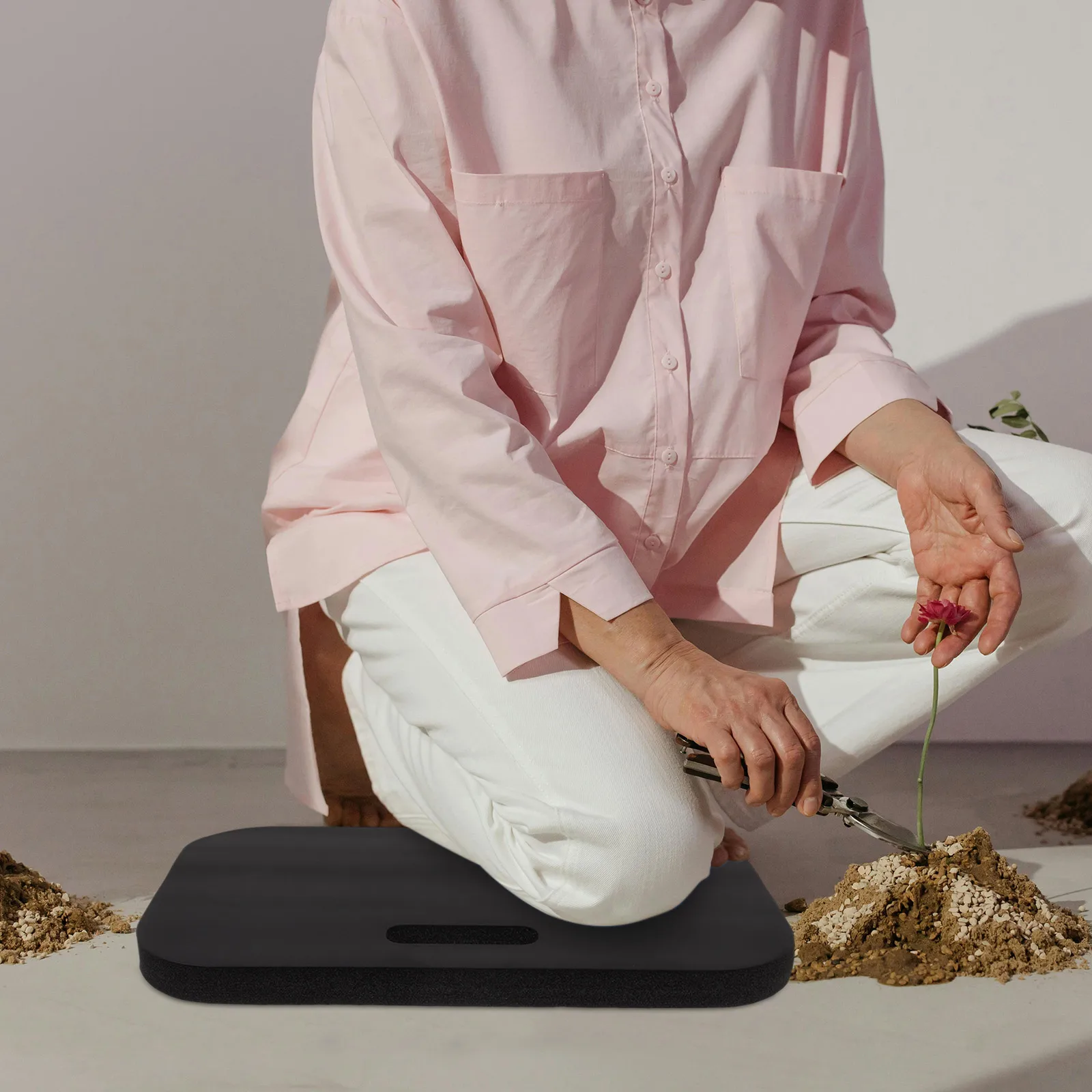 

Extra Thick Garden Kneeling Pad Comfortable Knee Cushion For Gardening Bath Kneeler Floor Portable Work Padded Kneeler Soft Mat