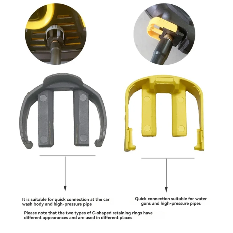 

A24P мойка высокого давления 6 м канализационный сливной шланг для Karcher K2 K3 насадка для очистки шланга очиститель труб с зажимом