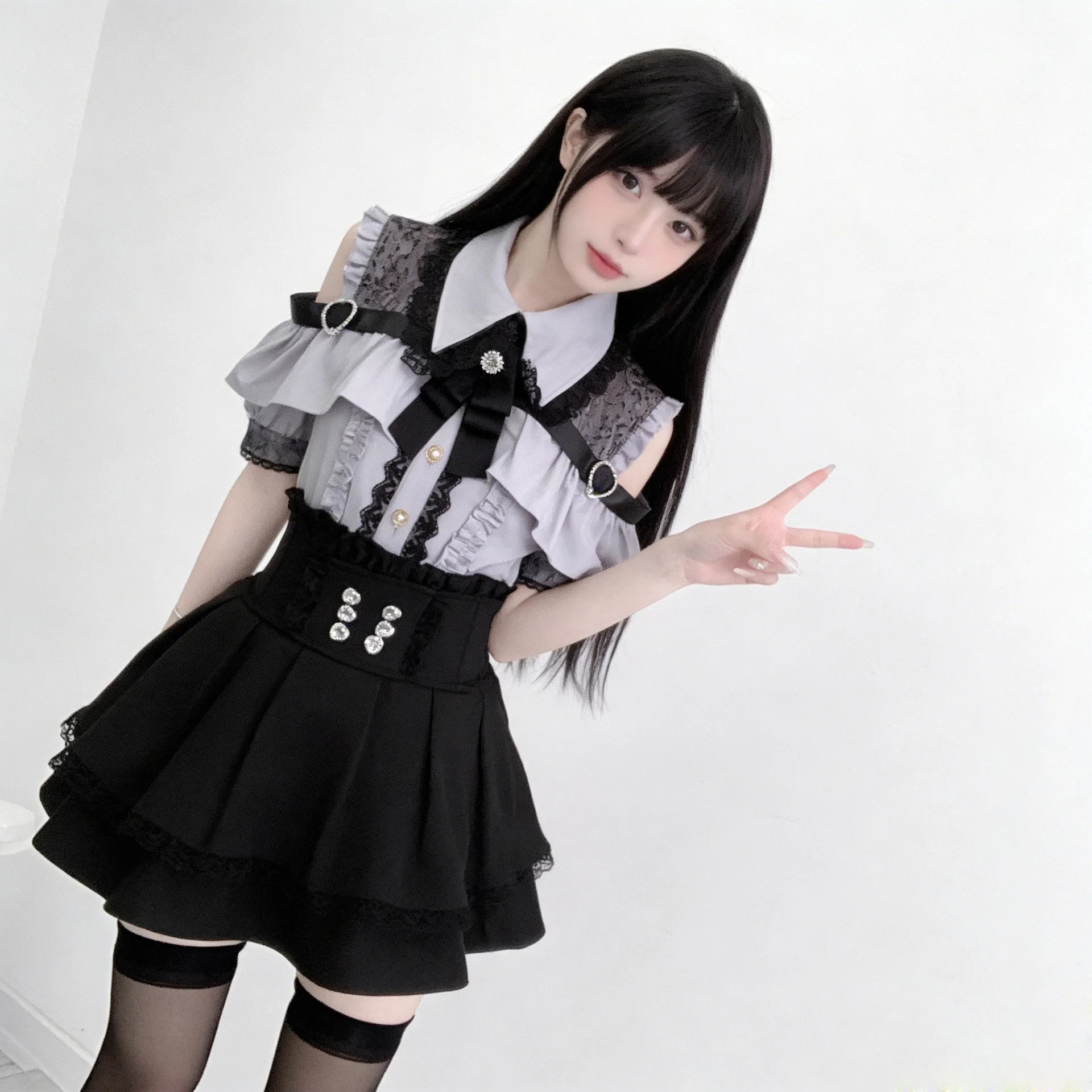 Lolita Gömlekleri Jirai Kei Mo - Women Fashion Japan incelemesi ve fiyatı