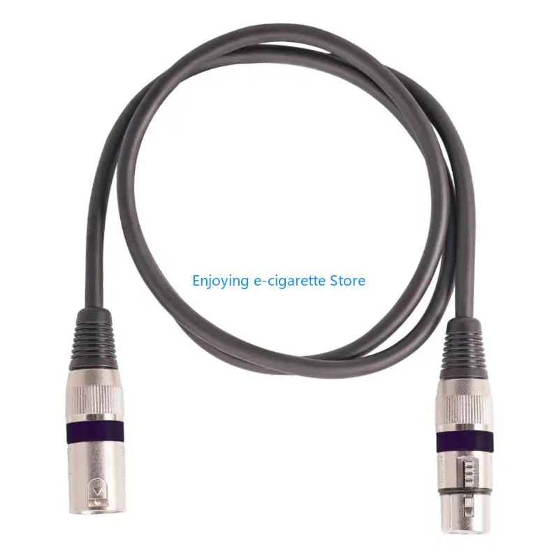 XLR Cord for Speaker Sound Wiring, 3 Pin Male to Female Cable for Studio Recording Stage Rack and Music Daily Use Y4QF