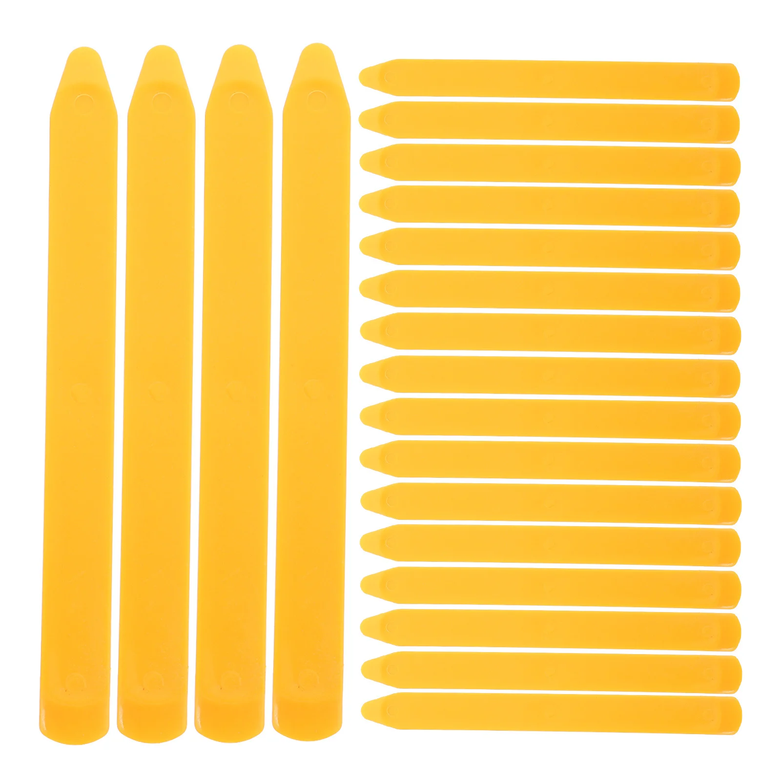 20 piezas raspador de plástico para azulejos, costura de belleza, herramienta de sellado de bordes Abs para cocina, baño, fregadero, calafateo, lechada, alisado