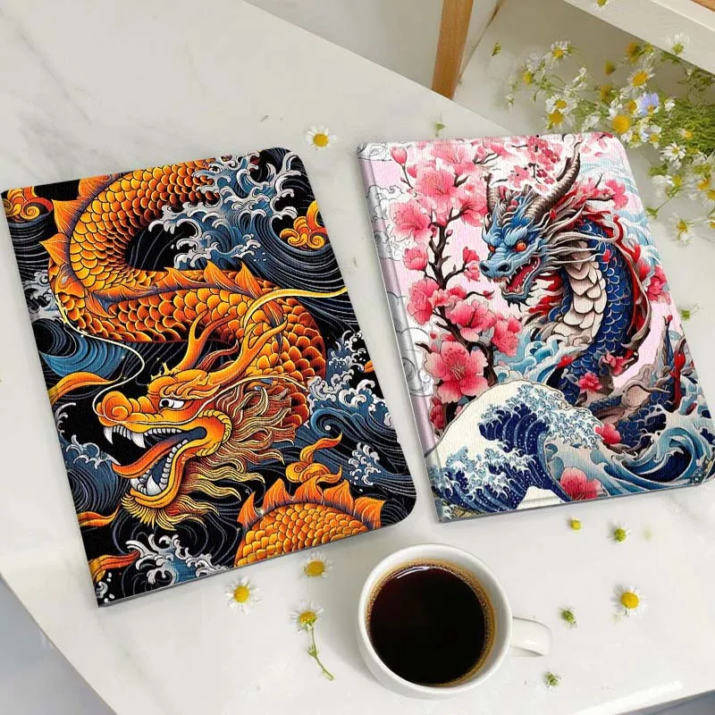 

Ancient style anime dragon For Samsung Galaxy Tab A A7 A8 A9 A11 S6 S11 Lite Plus 10.1 10.4 10.5 Inch 2022 2025 Tablet Case