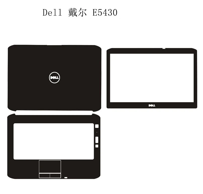 3PCS Skin Sticker Full Cover Case Film For Dell Latitude 5420 5430 E5420 E5430 15R 5520 5525 7520 M521R XPS 17 L702X